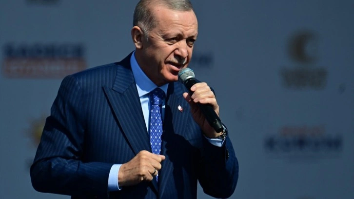 Cumhurbaşkanı Erdoğan Büyük İstanbul Mitingi'nde konuştu: Ekrem Bey yarı zamanlı mesai yaptı