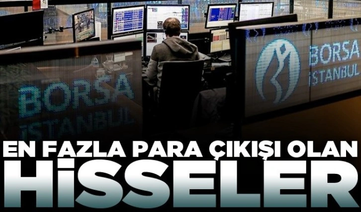 En fazla para çıkışı olan hisseler 08/11/2023