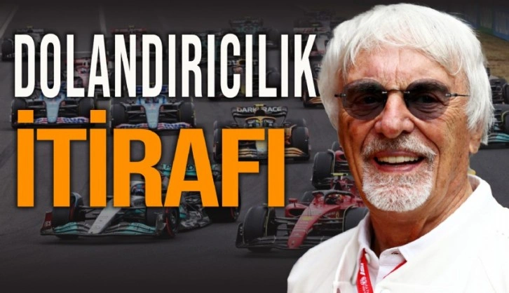 Formula1 patronu suçunu kabul etti