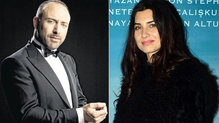 Halit Ergenç ve Tuba Büyüküstün'ün sürpriz buluşması