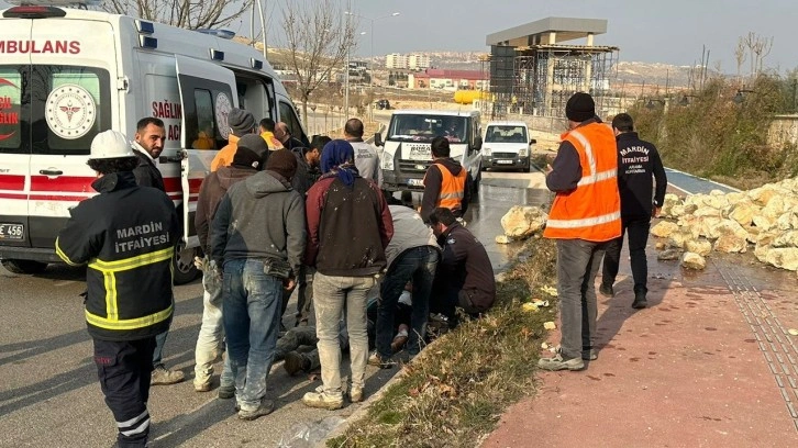 Hastane inşaatında göçük: Yaralılar var