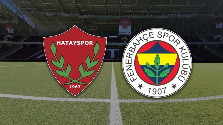 Hatayspor Fenerbahçe CANLI İZLE