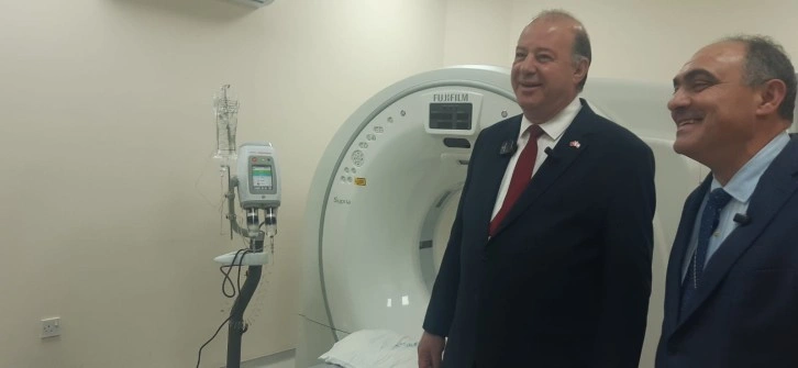 Neuer Tomograph im Krankenhaus von Gazimağusa eingeführt