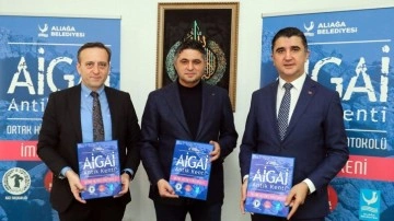 Aigai kazılarına destek için protokol imzaladılar