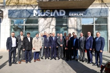 Besuch von Präsident Tatar bei MÜSİAD in Berlin