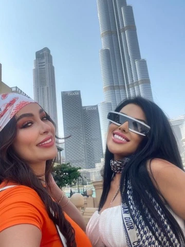 Dubai'de Lüks Tatil: Günel Yonat ve İş İnsanı Yasmine Khattap'dan Göz Kamaştıran Anlar!