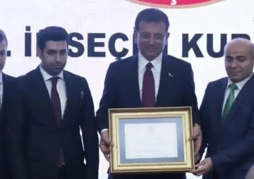 Ekrem İmamoğlu Alır Mazbata