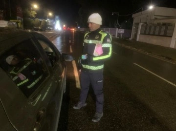 Gleichzeitige asayiş und Verkehrskontrollen in Lefkoşa und İskele