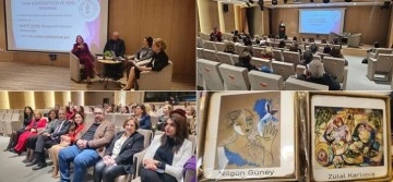 Panel über "Frauenkooperativen und lokale Solidarität" organisiert von der Girne Emekçi Frauenkooperative zum Weltfrauentag