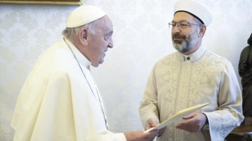 Papa Francesco: Erdoğan, dünya barışı için gücü olan ve çok çalışan az sayıda liderden biri