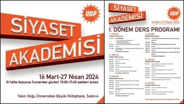 UBP Siyaset Akademisi Başlıyor: Dünden Bugüne Ulusal Birlik Partisi