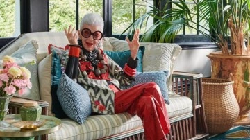 Ünlü isim 102 yaşında hayatını kaybetti: Iris Apfel, renkli kıyafetleriyle hafızalara kazınmıştı