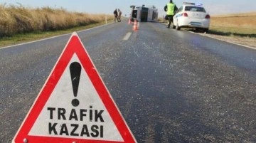 Verkehrsunfall am Yonca-Kreisverkehr-Ercan Hauptstraße