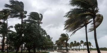 Vorhersage für stürmische Winde ab morgen Mittag