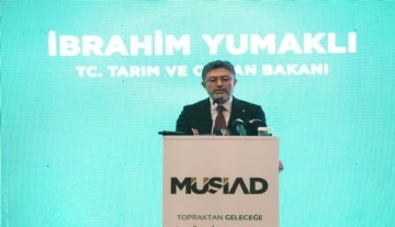 Yumaklı: 2050'de 210 milyonluk nüfusun gıda ve su ihtiyacını karşılayabilmeliyiz